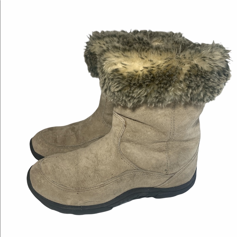 L.L. Bean Side Zip Winter Boots Women’s Size 6.5